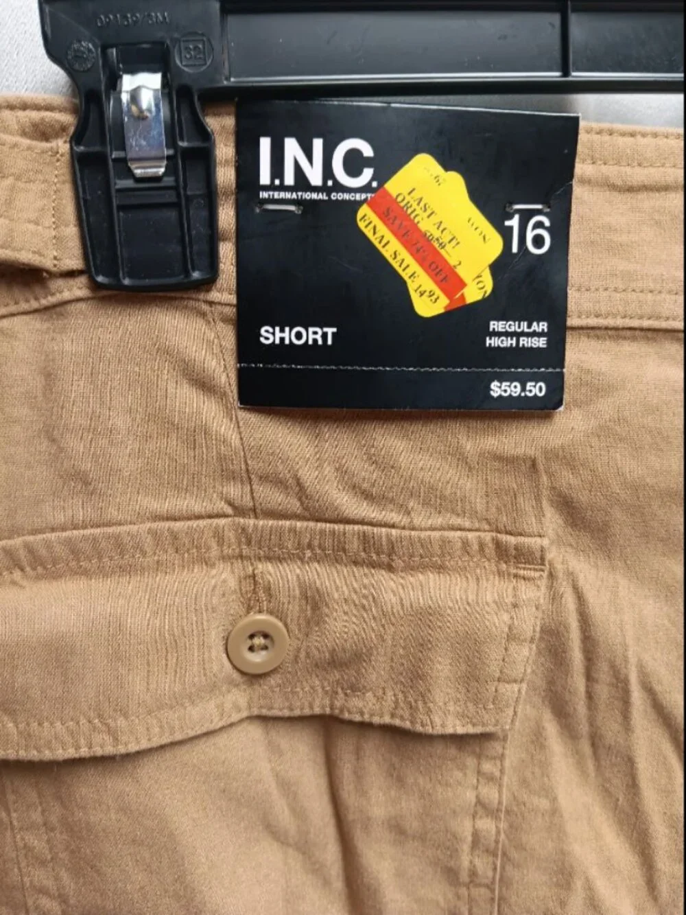 INC International Concepts women tan